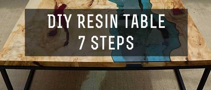 DIY: How to create a resin table. - Levitating Moon